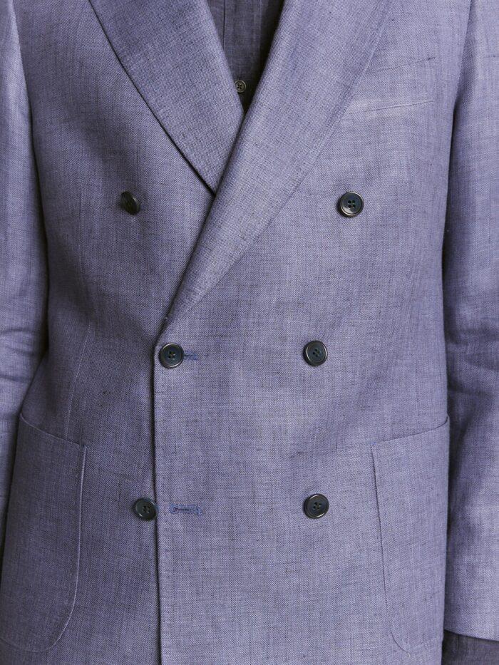 SACO CRUZADO LINO - Imagen 2