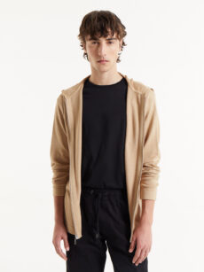 Campera hoodie tejida - Imagen 2