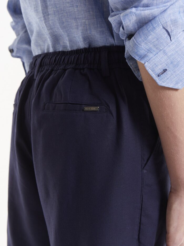 Bermuda Cotton Linen Cintura - Imagen 3