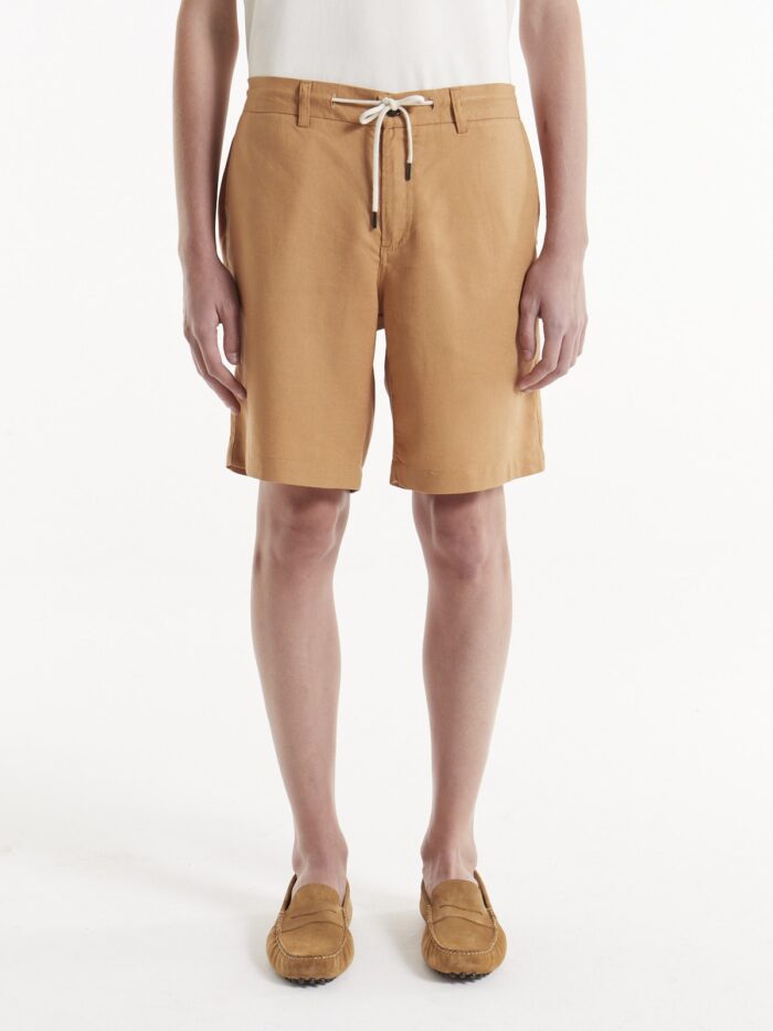 Bermuda Cotton Linen Cintura
