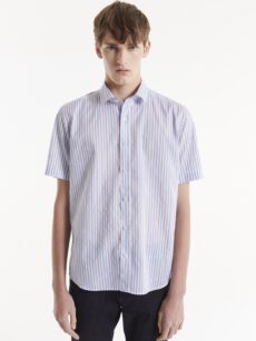 Camisa Manga Corta Raya fina