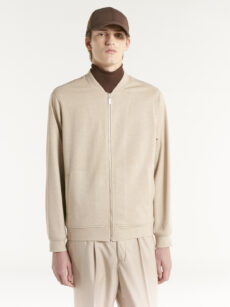 Campera bomber de punto