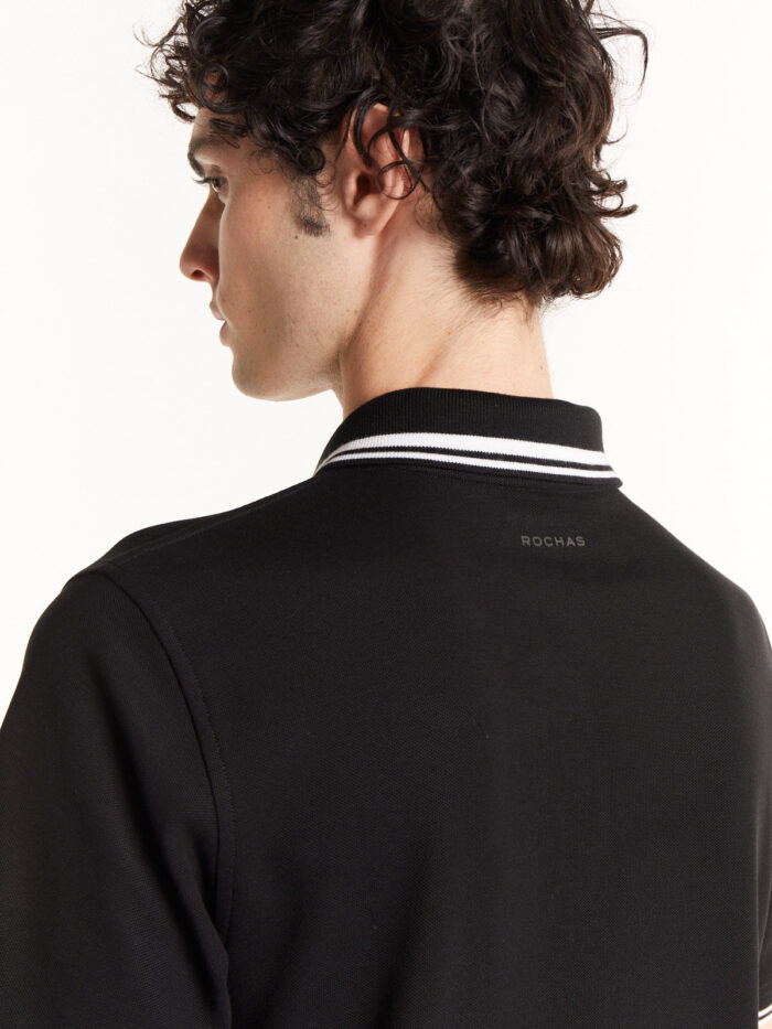 POLO PIQUE TIPPING PIMA COTTON - Imagen 3