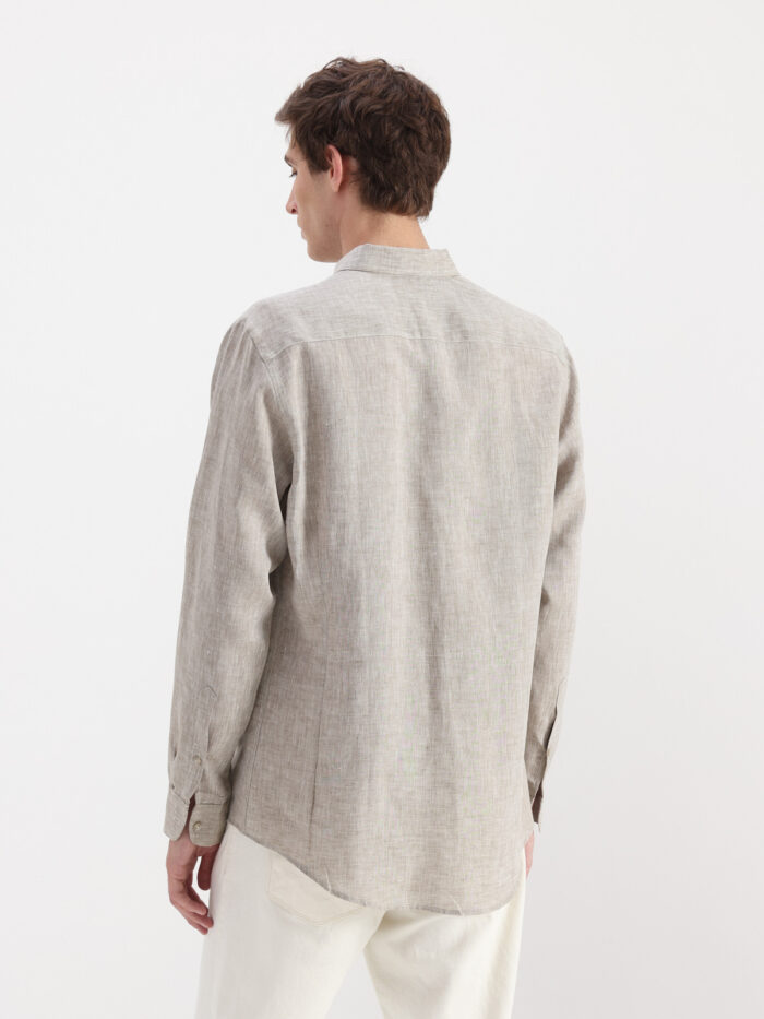 111031#TOS-07 CAMISA PURO LINO - Imagen 4