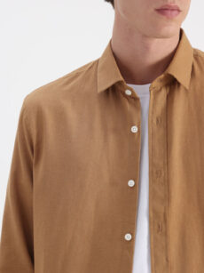 CAMISA DE LINO Y ALGODON - Imagen 3