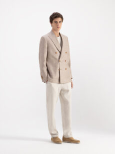 SACO CRUZADO LINO - Imagen 2