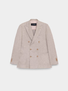 SACO CRUZADO LINO - Imagen 5