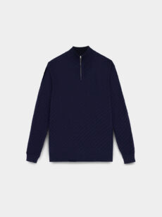 SWEATER MEDIO CIERRE ESCALONADO - Imagen 5