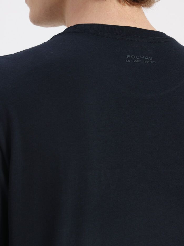 404013#AZU-05 T-SHIRT PIMA FLOCK - Imagen 4