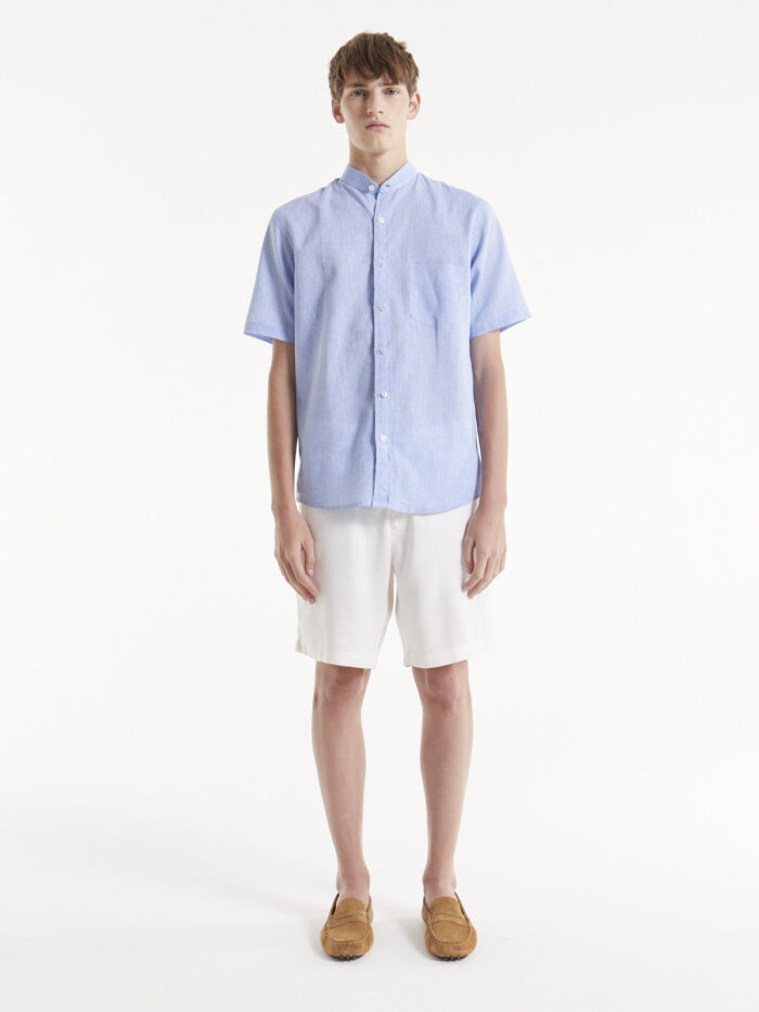 Bermuda Cotton Linen Cintura - Imagen 3