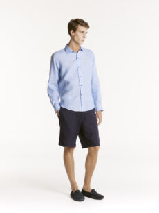 Bermuda Cotton Linen Cintura