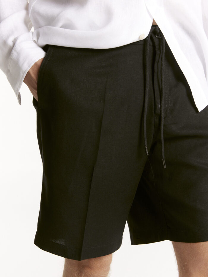 Bermuda Cotton Linen Cintura - Imagen 2