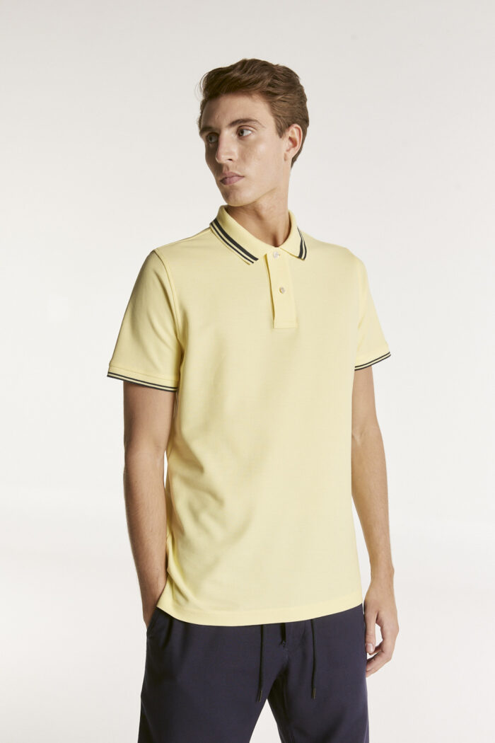 POLO PIQUE TIPPING PIMA COTTON - Imagen 2