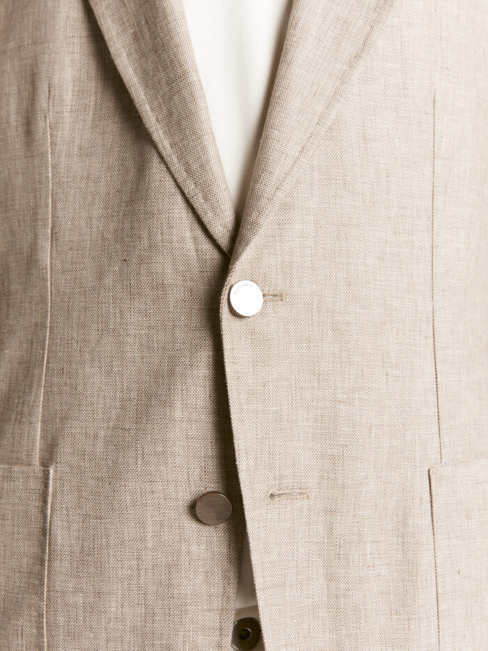 SACO PURO LINO SOLAPA EN PUNTA - Imagen 2