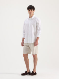 CAMISA DE LINO Y ALGODON - Imagen 3