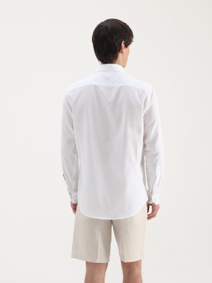 CAMISA DE LINO Y ALGODON - Imagen 5