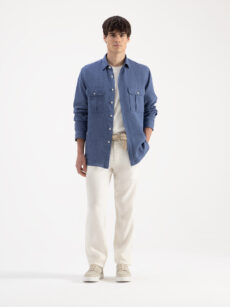 CAMISA LINO DOBLE BOLSILLO - Imagen 6