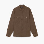 CAMISA LINO DOBLE BOLSILLO