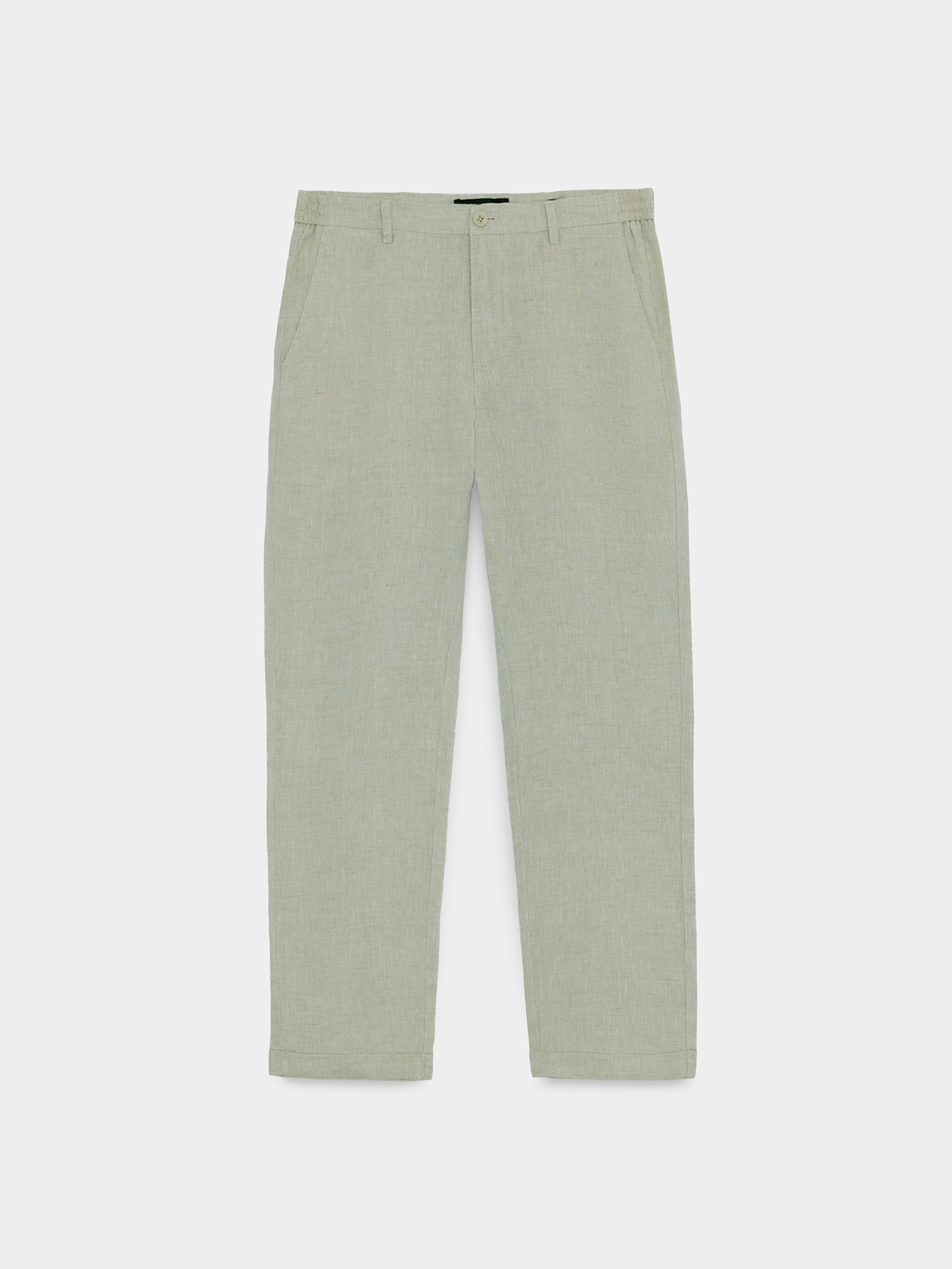 243000_GREEN PANTALON DE LINO - Imagen 1