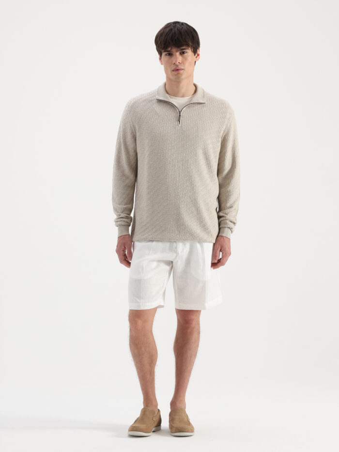 SWEATER MEDIO CIERRE ESCALONADO - Imagen 3