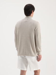 SWEATER MEDIO CIERRE ESCALONADO - Imagen 4