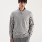 SWEATER MEDIO CIERRE CLASICO