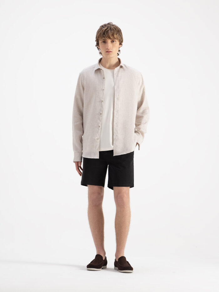 718014#NE-01 BERMUDA SPORT GABARDINA - Imagen 1