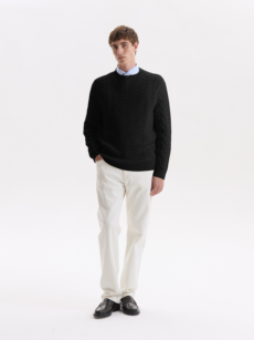 SWEATER TRAMADO ALPACA