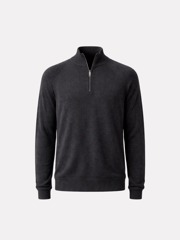 SWEATER RANGLAN PUNTO COMBINADO - Imagen 6