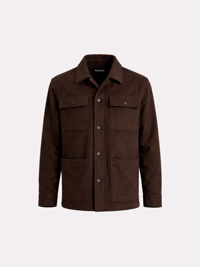 OVERSHIRT LANA CASHMERE - Imagen 6