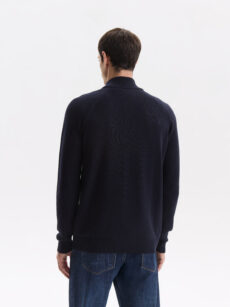 SWEATER RANGLAN PUNTO COMBINADO - Imagen 5