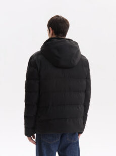 CAMPERA CAPUCHA CON PIEL - Imagen 3