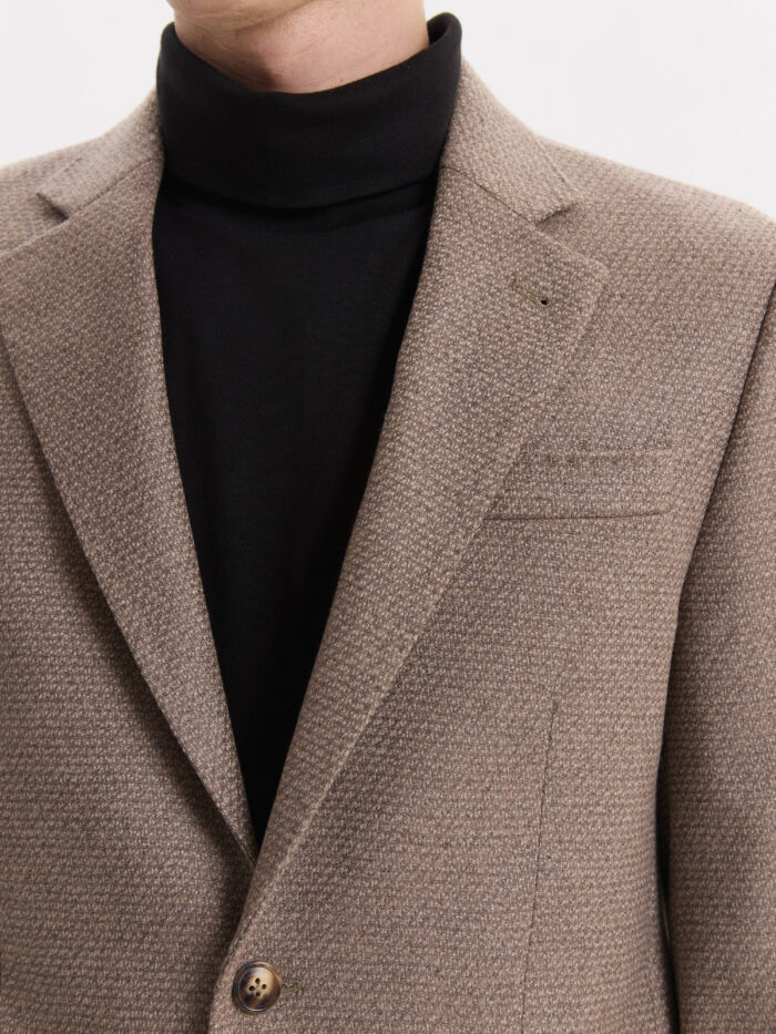 SACO CASHMERE TRAMADO - Imagen 4