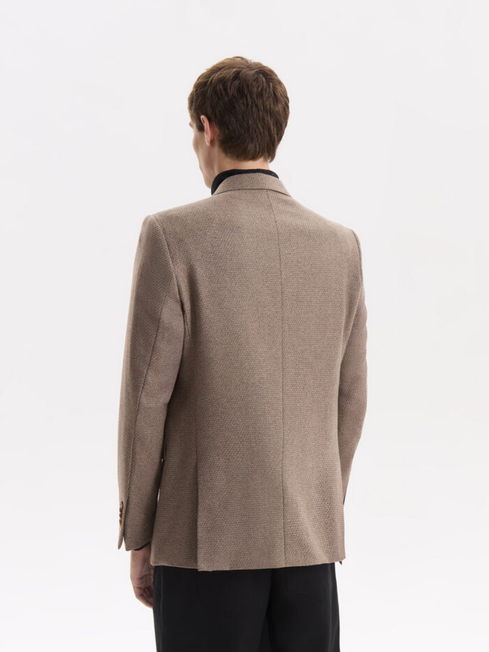 SACO CASHMERE TRAMADO - Imagen 3