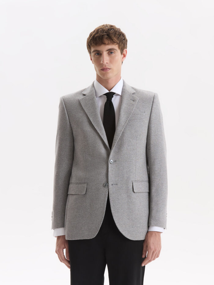 SACO CASHMERE TRAMADO - Imagen 3