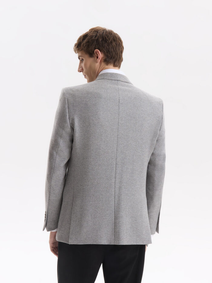 SACO CASHMERE TRAMADO - Imagen 4