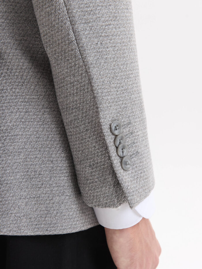 SACO CASHMERE TRAMADO - Imagen 5