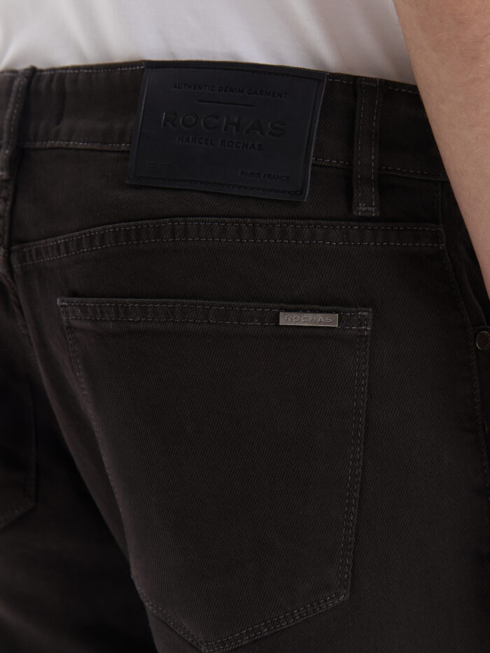 JEAN PIGMENTADO CHOCOLATE - Imagen 4