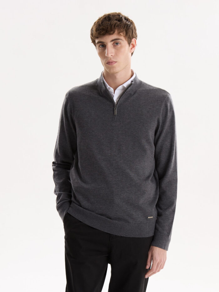 SWEATER MEDIO CIERRE - Imagen 2
