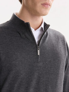 SWEATER MEDIO CIERRE