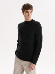 SWEATER TRAMADO ALPACA