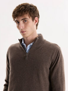 SWEATER MEDIO CIERRE CASHMERE - Imagen 4