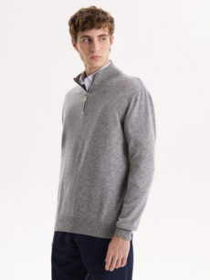 SWEATER MEDIO CIERRE CASHMERE - Imagen 2