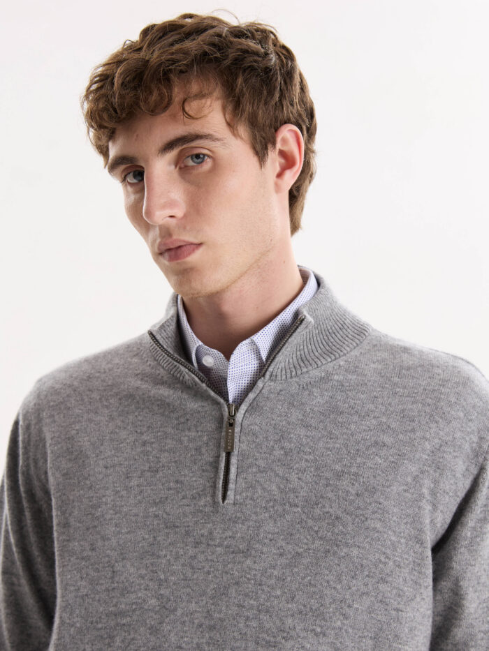 SWEATER MEDIO CIERRE CASHMERE - Imagen 3