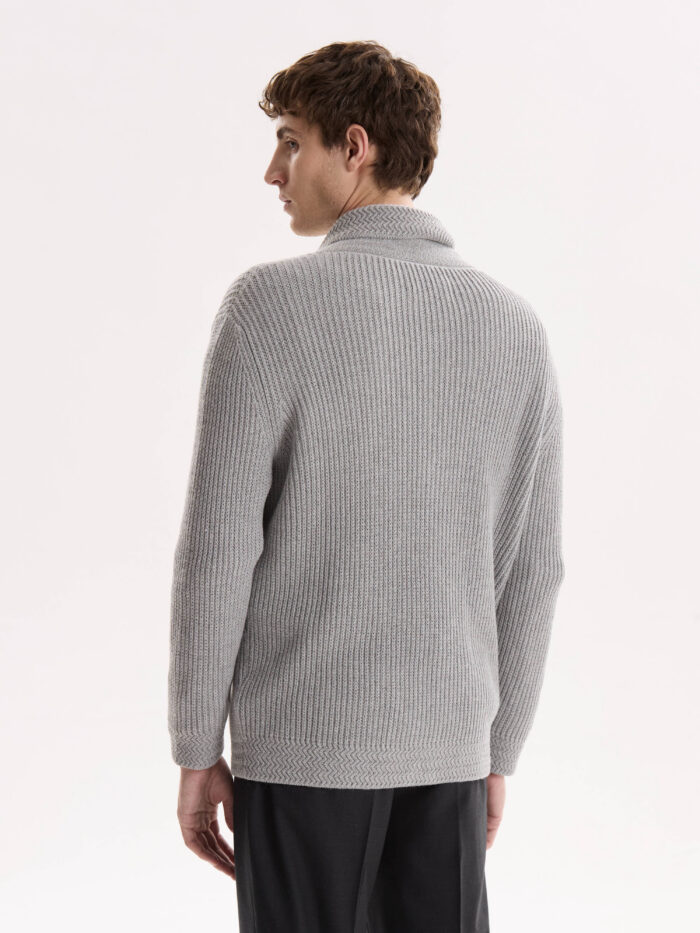 CARDIGAN CUELLO VOLCADO - Imagen 4