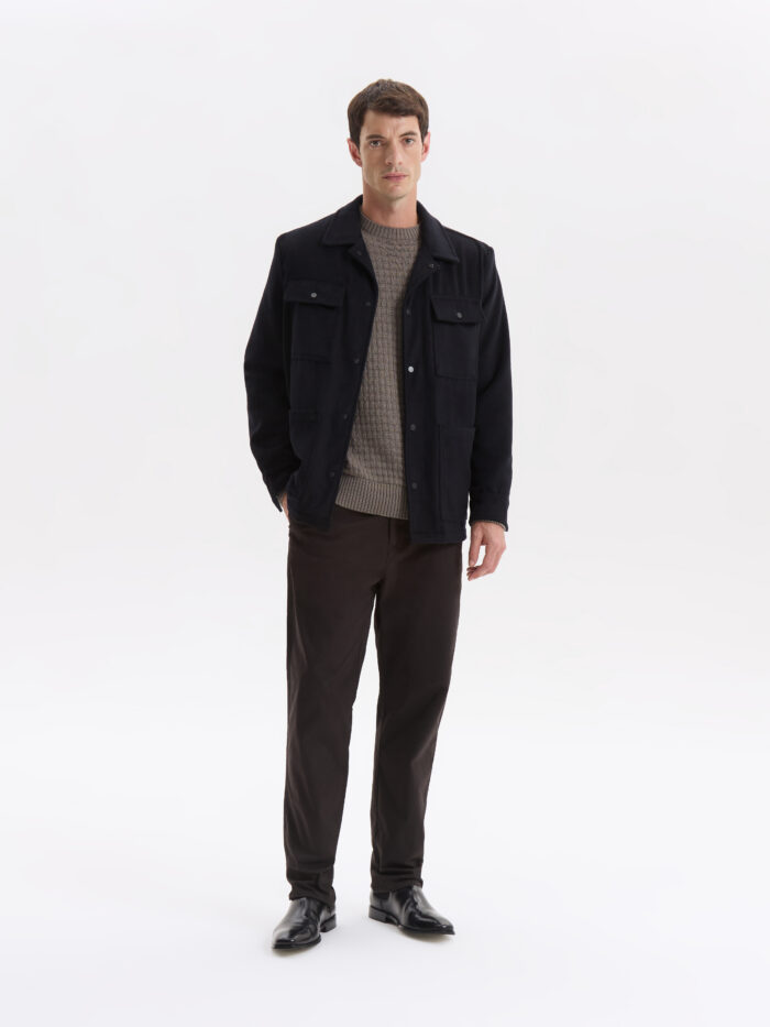 OVERSHIRT LANA CASHMERE - Imagen 2