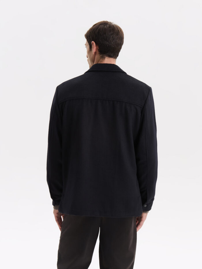 OVERSHIRT LANA CASHMERE - Imagen 4