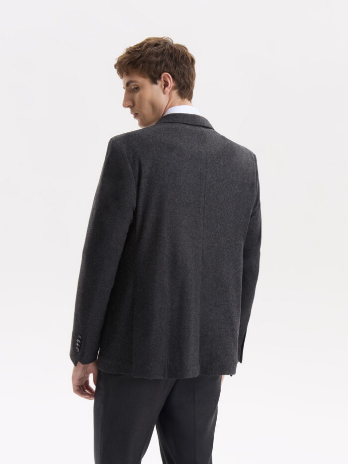 SACO CASHMERE BOLSILLO PLAQUE - Imagen 4