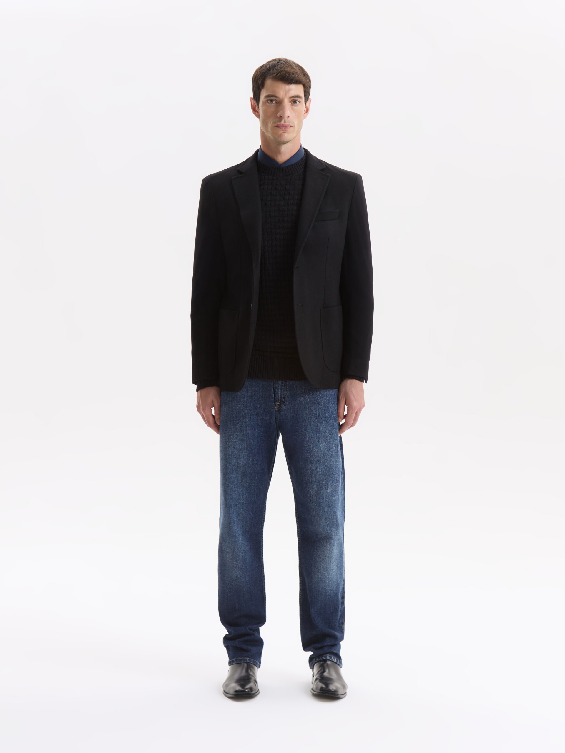 ROCHAS23FEB_0499 copy SACO CASHMERE BOLSILLO PLAQUE - Imagen 1