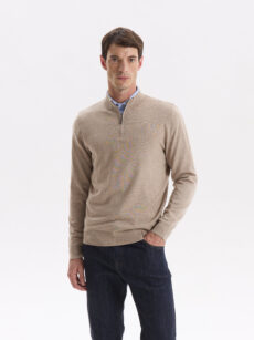 SWEATER MEDIO CIERRE